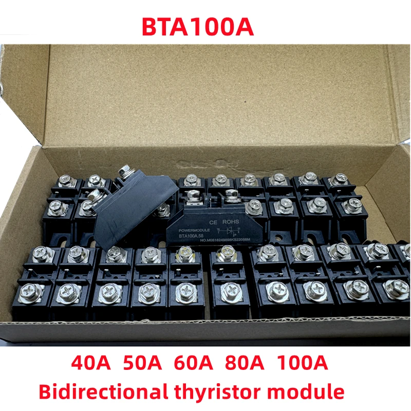 BTA100A bidirectional thyristor BTA40A BTA50A BTA60A BTA80A BTA100A 1000V thyristor module BTA100A M220.58