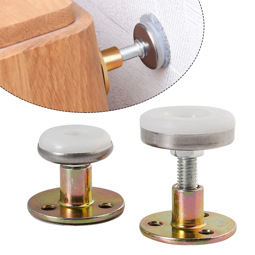 

Brand New Practical Bed Frame Tool Adjustable Threaded Support Hardware Fasteners Anti-Shake Headboard Stopper