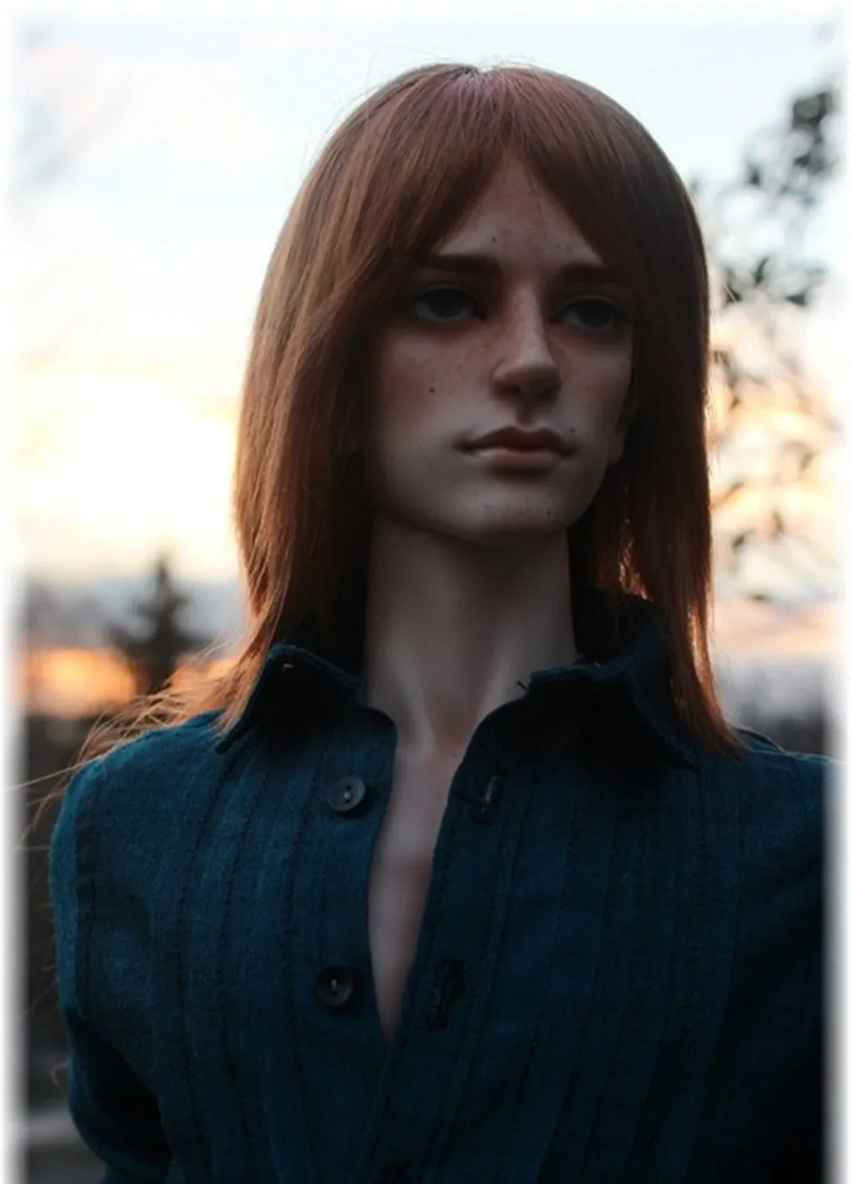 New BJD sd 1/3 Dlment 70cm body free eyes skin model fashion handcome male dolls spot makeup Free shipping