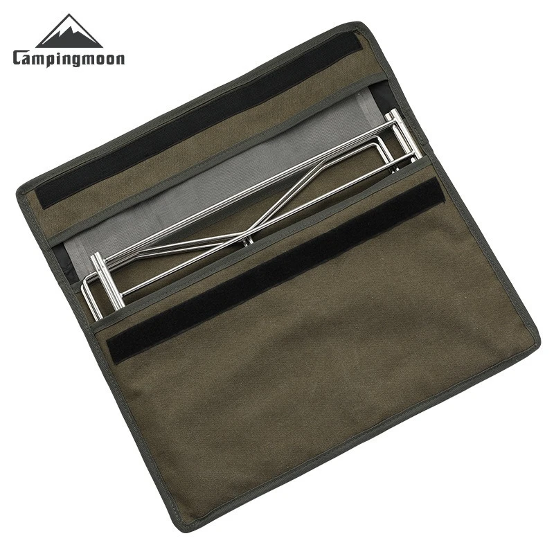 

SOLO-303 Large Stainless Steel Soler Burner L Foldable with Storage Bag Comes with Barbecue Mesh