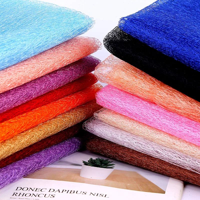 

3/5/10m Spider Web Mesh Fabric Lace Clothing Accessories Tull Fabric Wedding Party Decoration Handmade DIY Sewing Material