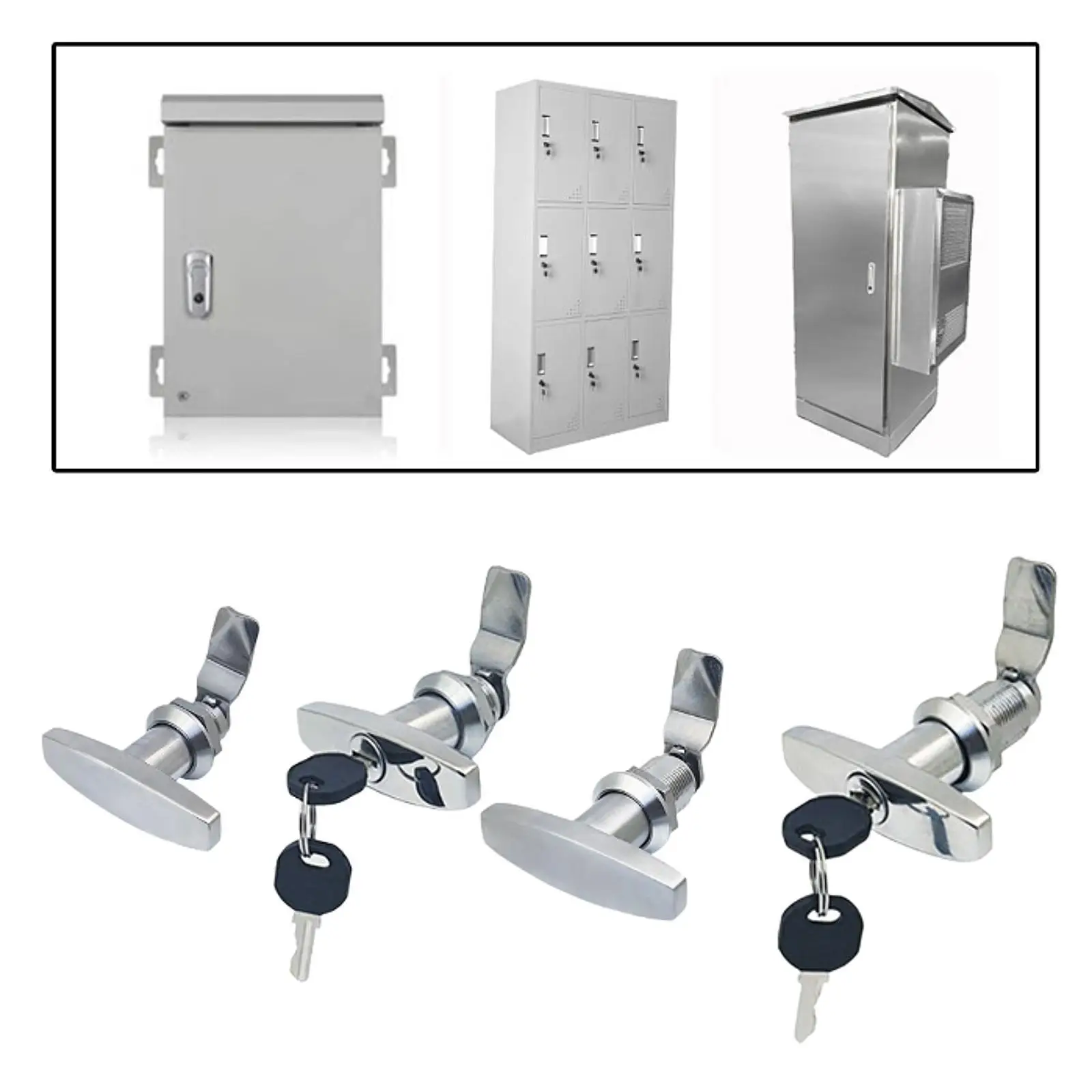 T-handle Lock Latch Knob Replacement Versatile for Garage Anti Rust Accessories