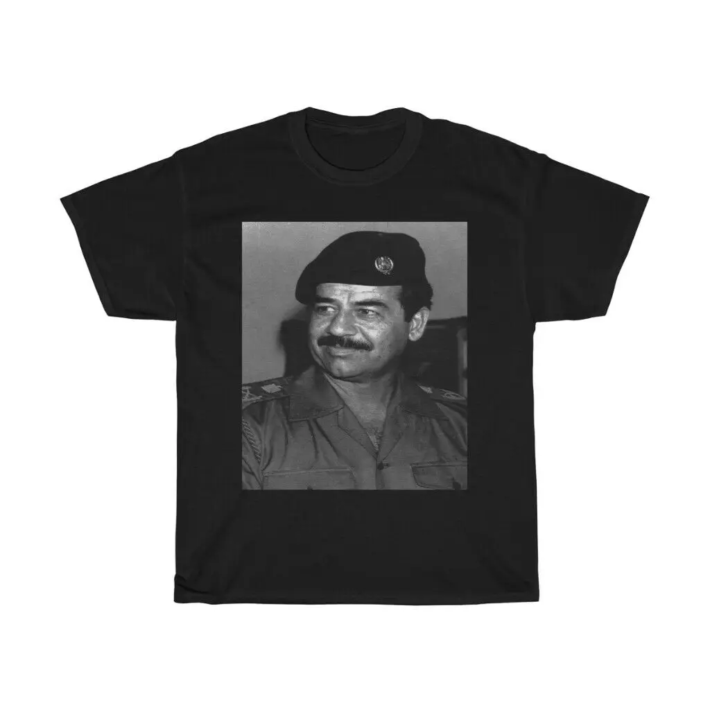 Saddam Hussein shirt , Saddam Hussein photo t-shirt Saddam Hussein lovers