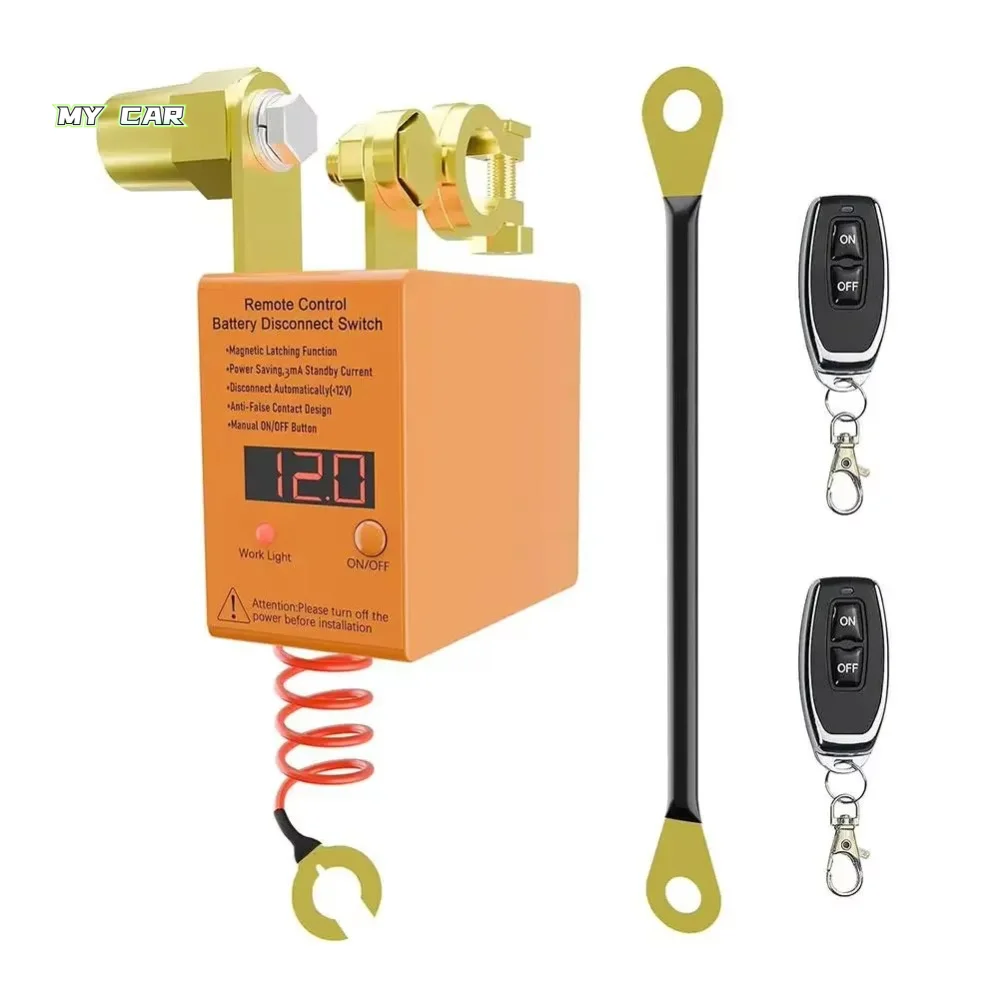 

Автоматический выключатель аккумулятора 12 В 240 А с дистанционным управлением, LED-дисплеем и функцией мониторинга напряжения для автомобиля