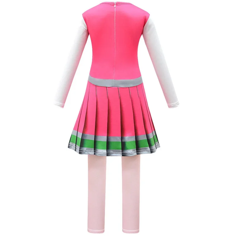 Bambini carnevale Halloween Cheerleader costume cosplay ragazze Adform fancy dress zombie cheer camp costumi vestiti per ragazza