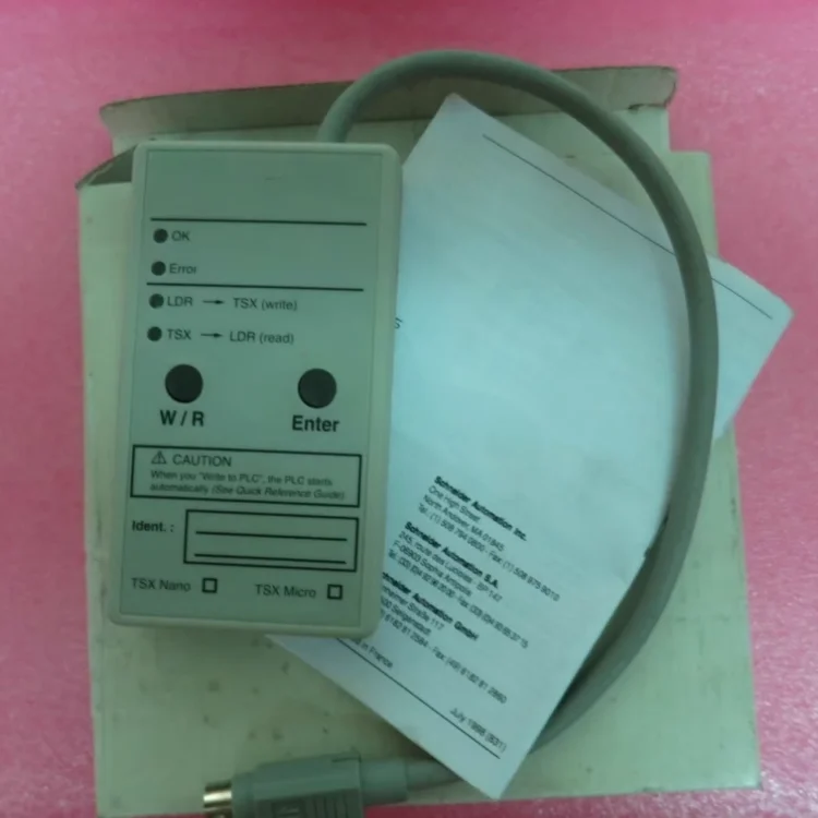 TSX08PRGLDR Programmer Adapter for TSX08PRGLDR with Terminal Port Connection Cable for Electric PLC Programming
