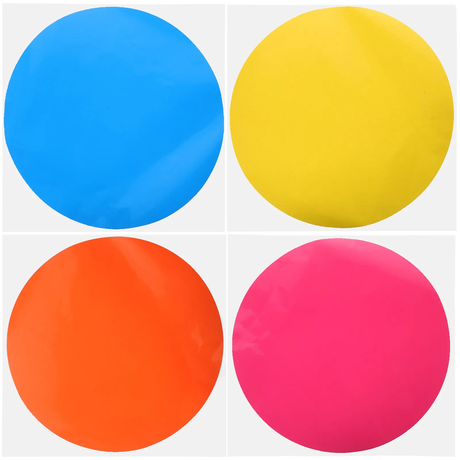 

Multi-purpose Round Colorful Stickers Decal Colors Coding Labels Circle Wall Adhesive