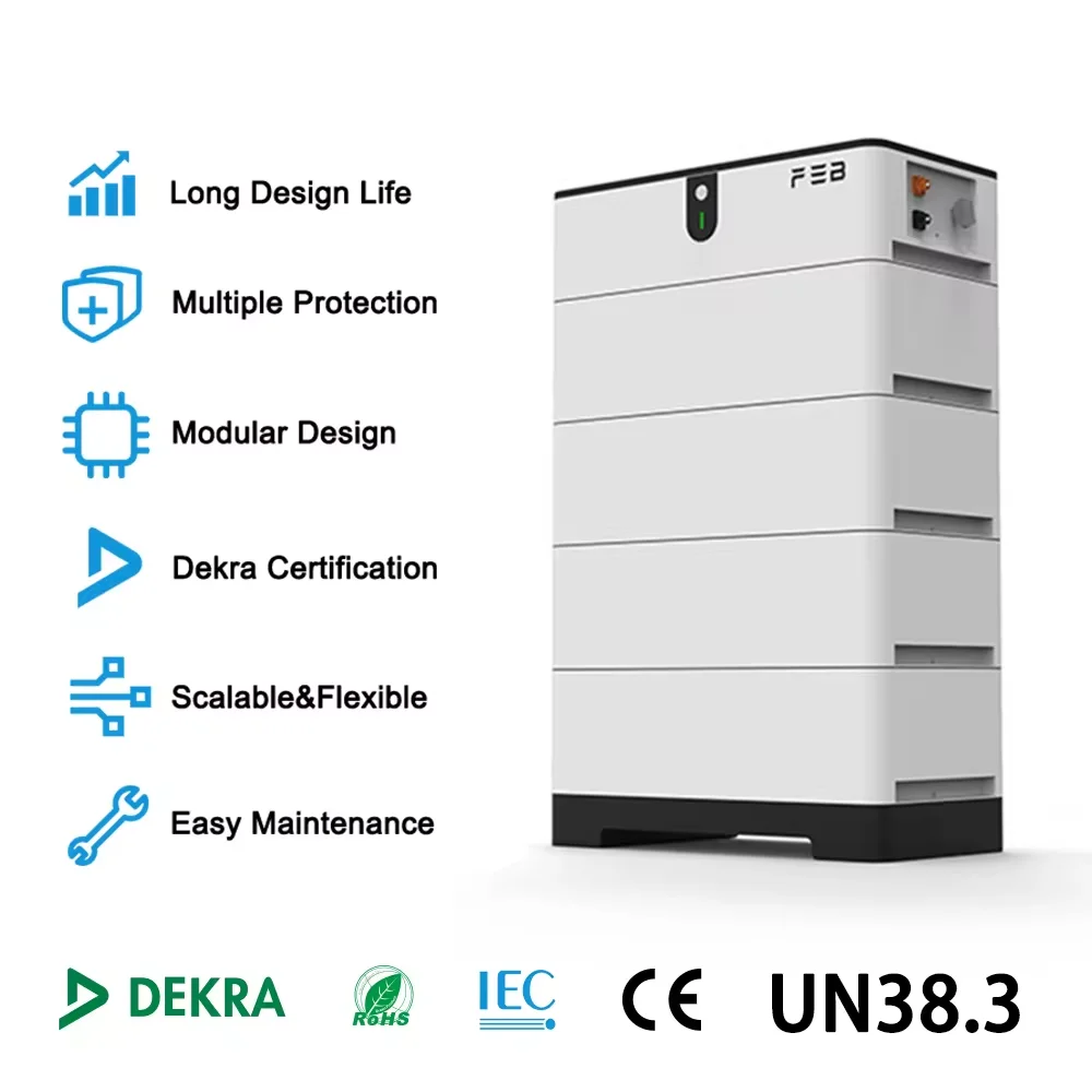 Battery 5Kwh 10Kwh 20Kwh 30Kwh 40Kwh 50Kwh 60Kwh Large Capacity Home Energy Storage Lithium Solar Battery for Home System
