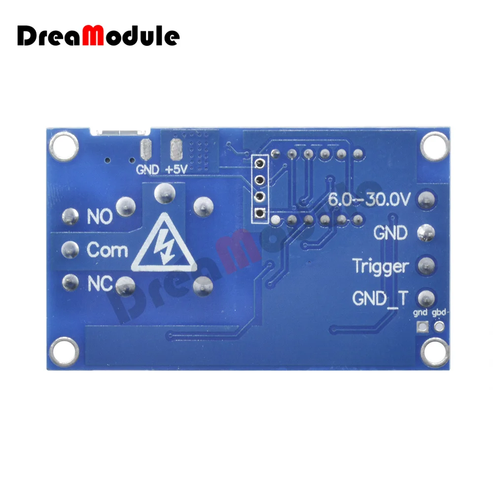 DC 6-30V Support Micro USB 5V LED Display Automation Cycle Delay Timer Control Off Switch Delay Time Relay Module 6V 9V 12V 24V