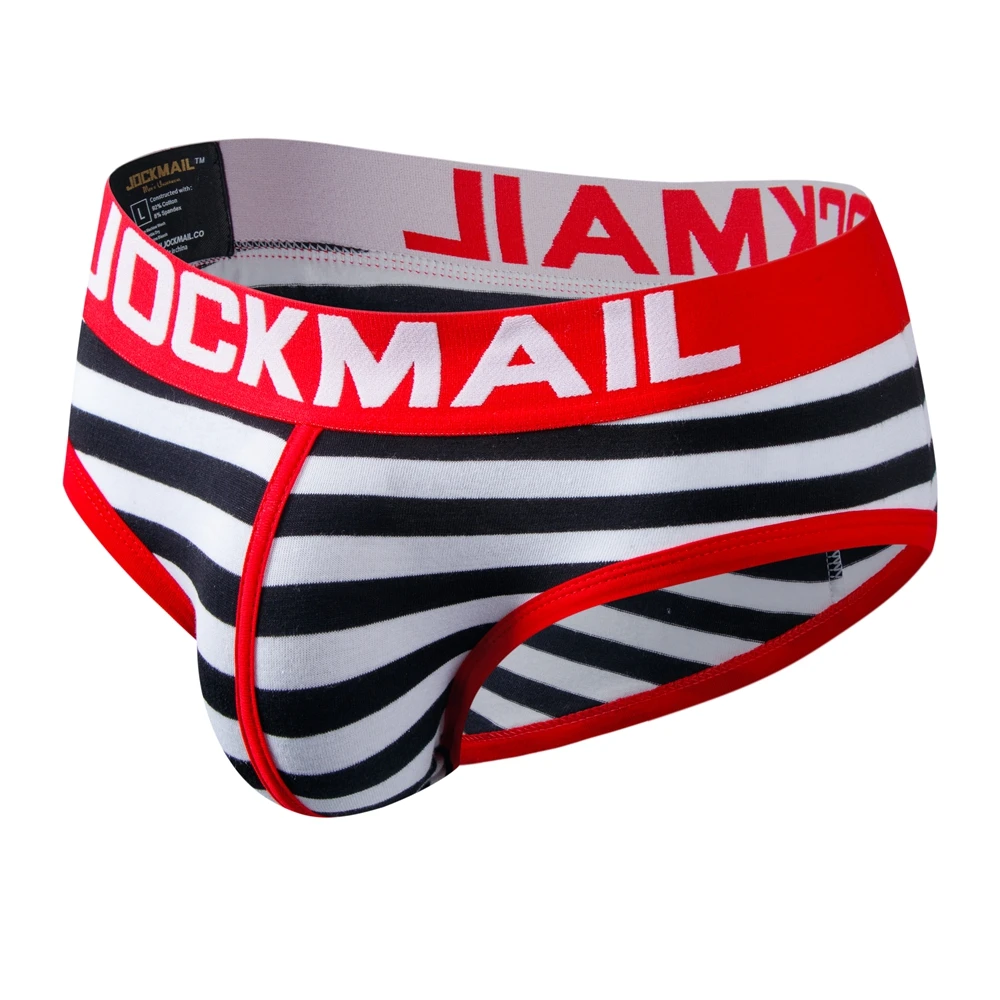 Jockmail Sexy Underwear Men Briefs Men\'s Underwear Cotton Low Waist Boxer Briefs Comfotable Breathable Boy Cueca UnderPants