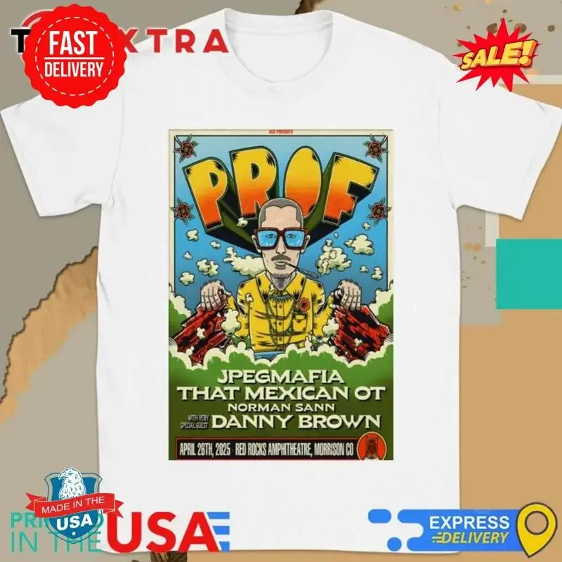 Prof At Red Rocks Amphitheatre On Apr 26 2025 T Shirt