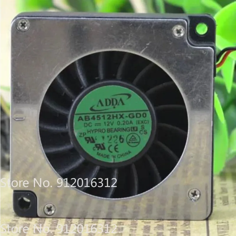 New Cooler Fan for ADDA AB4512HX-GD0 4CM 4510 12V 0.20A Turbo Blower Centrifugal Fan 45 * 45 * 10MM