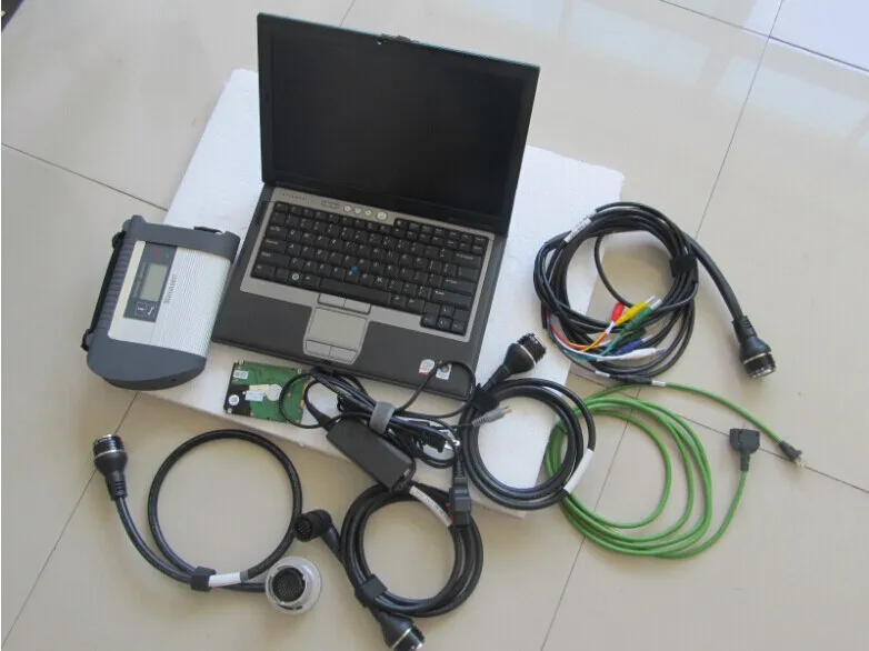 

MB Star C4 with laptop MB Sd Connect compact 4 Diagnostic Tool with software hdd ssd v2023.12 d630 90% New laptop ready to work