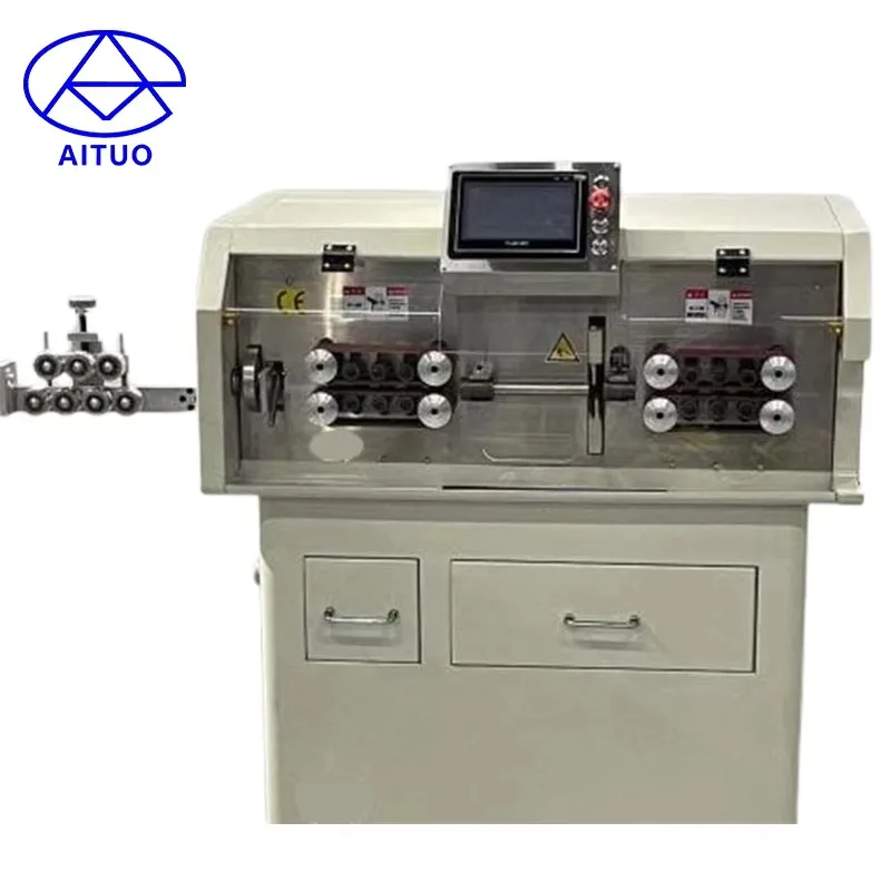 AM603-150 Heavy  Automatic Wire Stripping and Cutting Machine for Power Cords