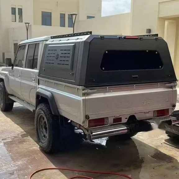 

Aluminum Truck Hardtop Outdoor Camper Topper Accessories Pickup Waterproof Canopy for 2021 2023 LC79 Bed Cover