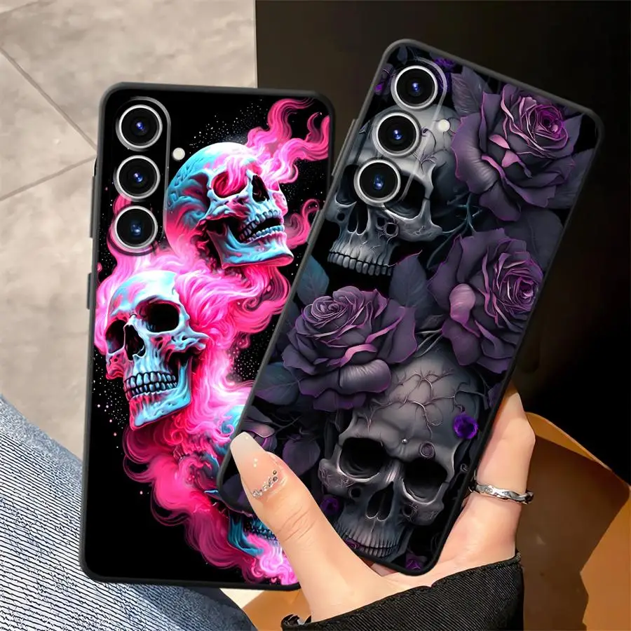 Phone Cover Case for Samsung Galaxy A36 A73 A51 A37 A55 A53 A17 A23 A05 A06 A52 A25 A16 A57 A15 A12 A70 A41 A50 A13 Fashion Pink