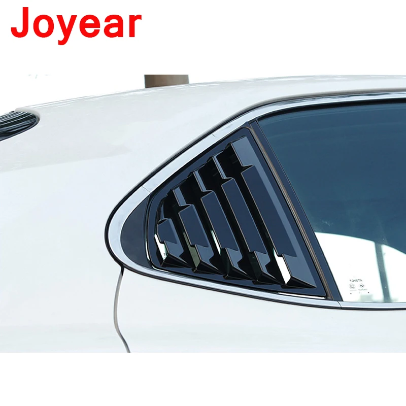 

For Toyota Camry XV 70 2020-2022 Rear Triangular Shutter Rear Side Window Exterior Protective Carbon Fiber Car Decoration
