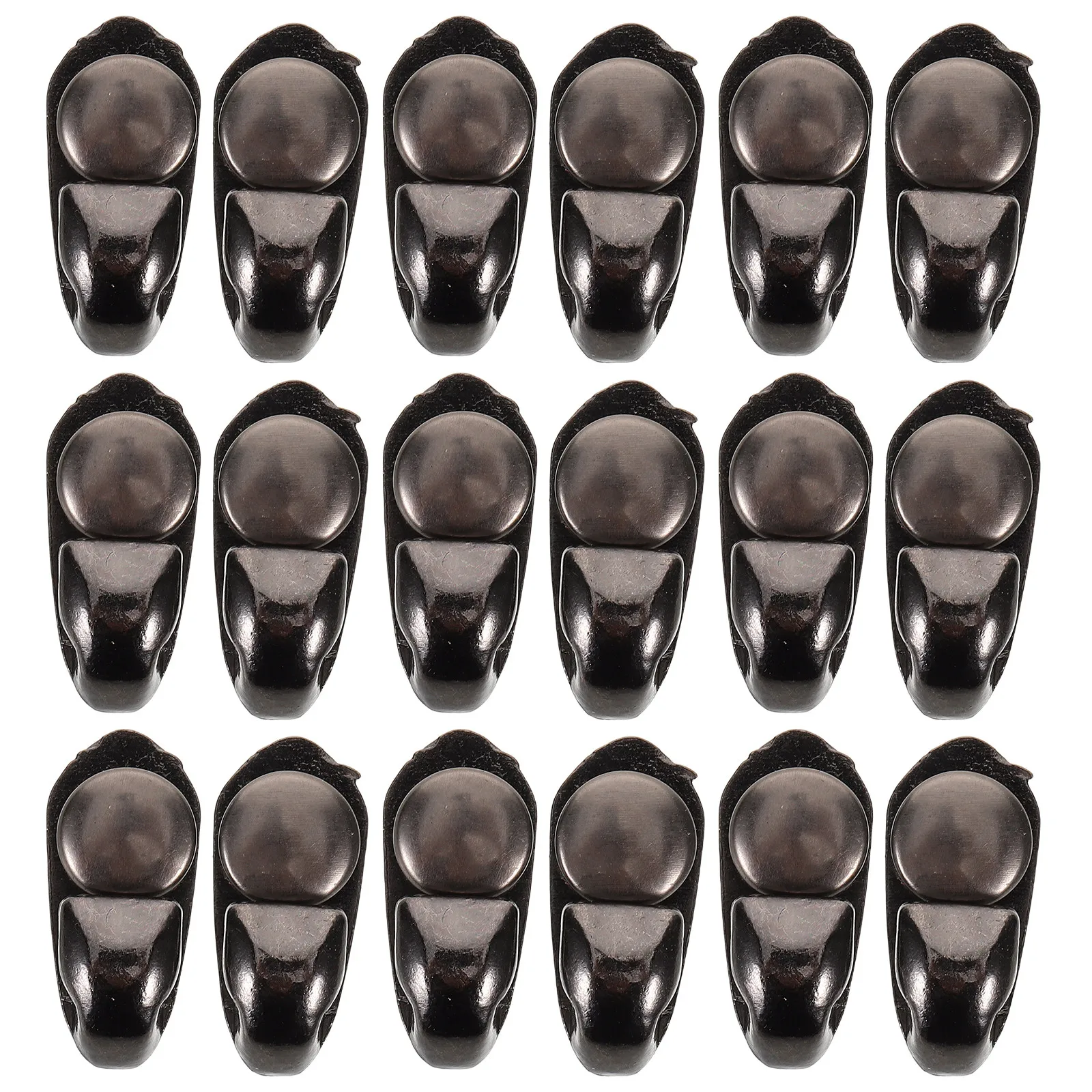 20Pcs Industrial Strength Metal Shoe Lace Buckle Set Boot Repair Hardware for Hiking Camping Climbing Outdoor Footwear