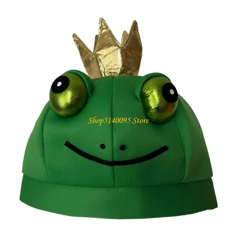 

Dxae Cartoon Animal King Crowns Hat Headwear для детей для взрослых костюмов аксессуар для вечеринок