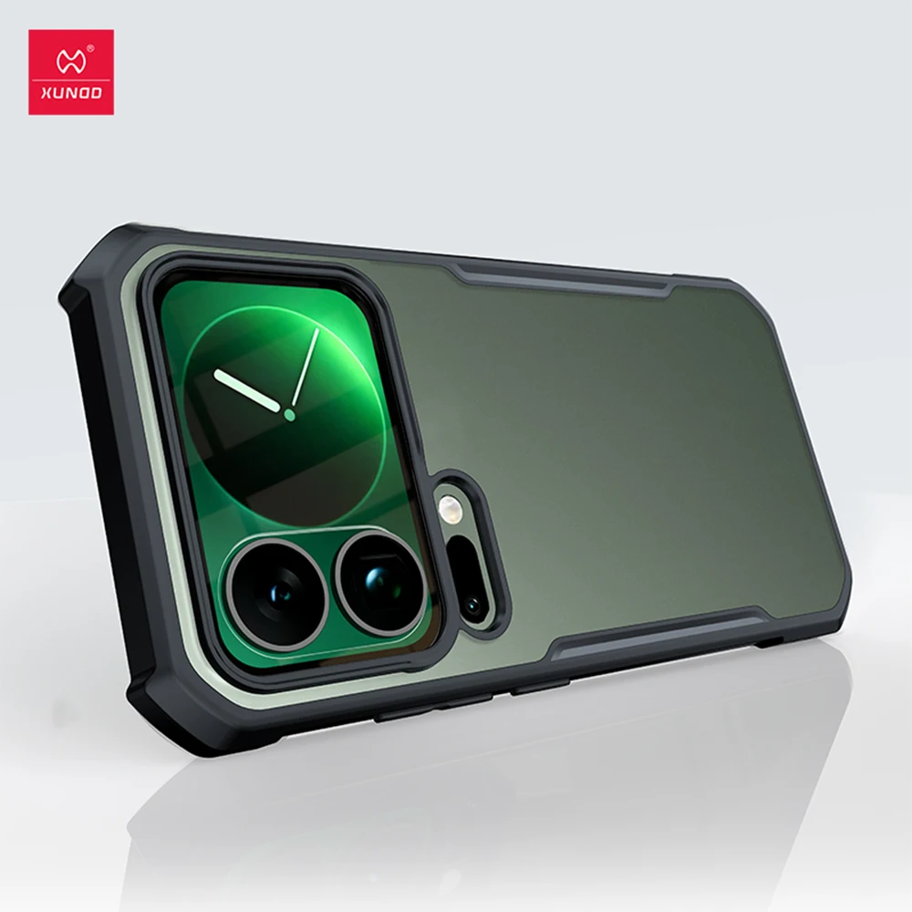 Für Xiaomi 17 Pro Max 17 Pro Hülle XUNDD Airbag stoßfest matt PC TPU Rahmen Rückseite Anti-Klopf mattierte Abdeckung für Xiaomi Mi 17