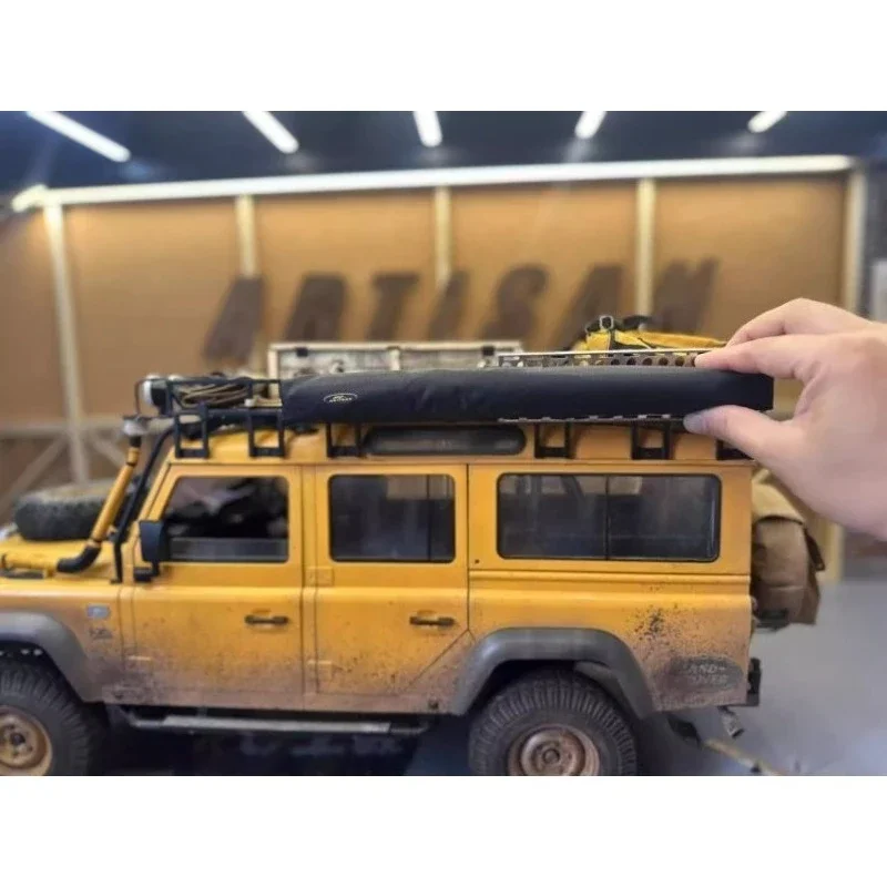 1/10 RC 크롤러 자동차 Traxxas TRX4 Defender AXIAL SCX10 RC4WD RTG KM 액세서리 용 1 세트 시뮬레이션 사이드 텐트