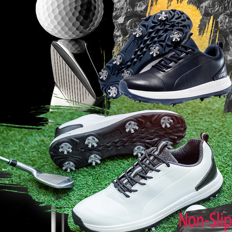

New Professional Golf Shoes Men Size 39-47 Luxury Golf Sneakers Comfortable Walking Footwears for Golfers Walking Shoes comforts