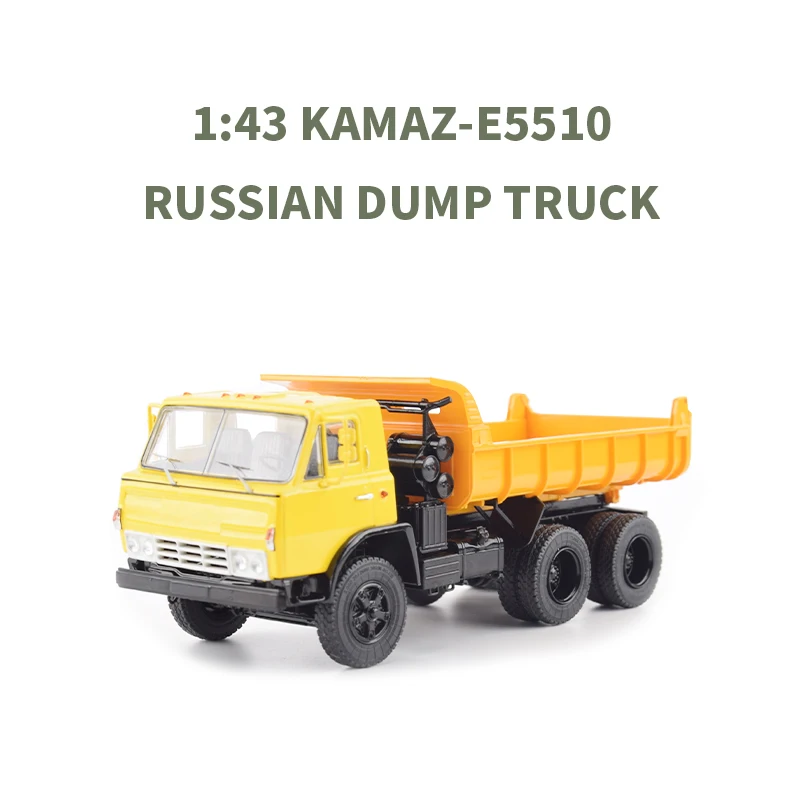 New The Soviet Union Kamaz 5510 7 Tons Medium Truck Diecast Car Original USSR Experimental vehicle 1:43 Scale Model SSM1541