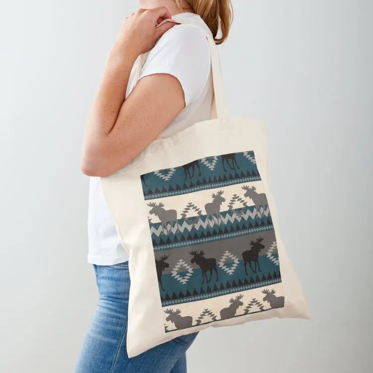 

Большая сумка-тоут Moose Design, женская тканевая сумка-тоут, большая вместительная сумка