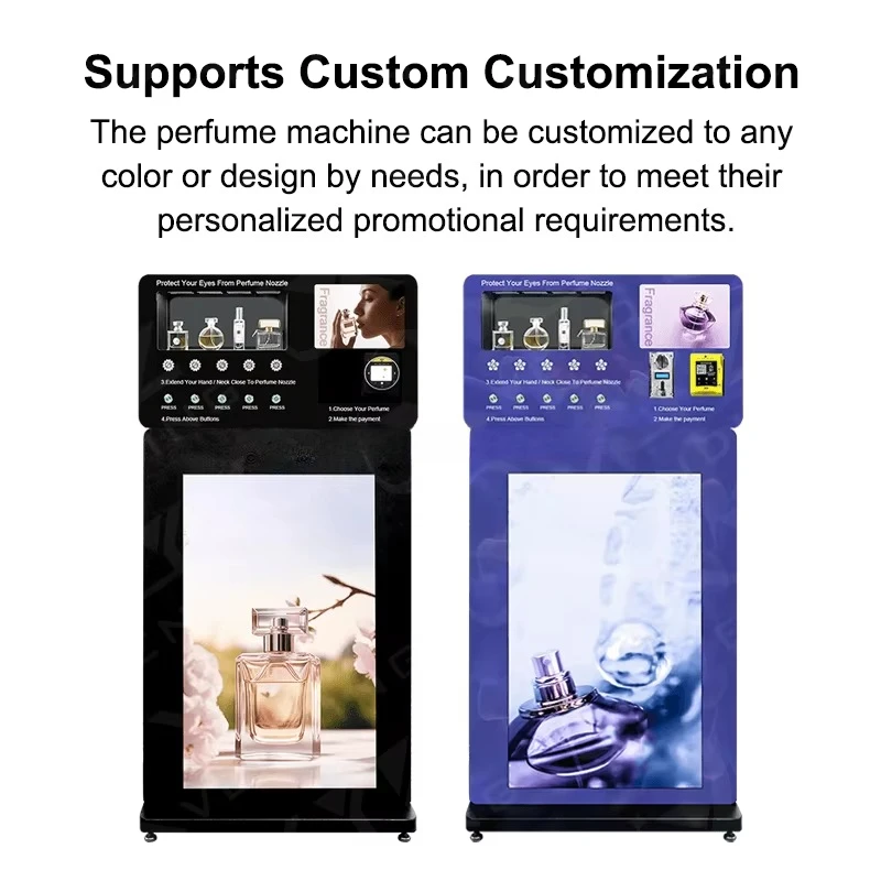 تخصيص حامل آلة بيع رذاذ العطور متعدد الأنماط مع وضع Wifi 4G