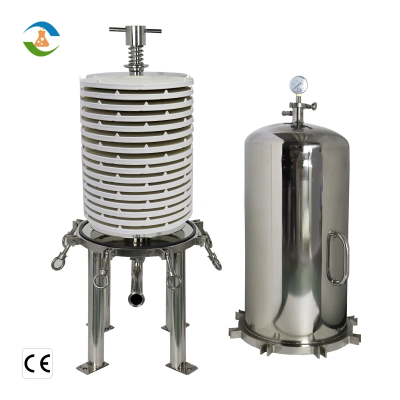 Stainless Steel Lenticular Filter For Winery And Brewery