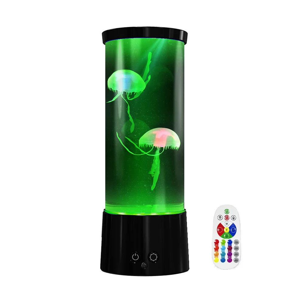

USB изменение цвета RGB Новинка аквариум Желейная рыба Лава настроение Ночная светодиодная декоративная Медуза лампа для детей