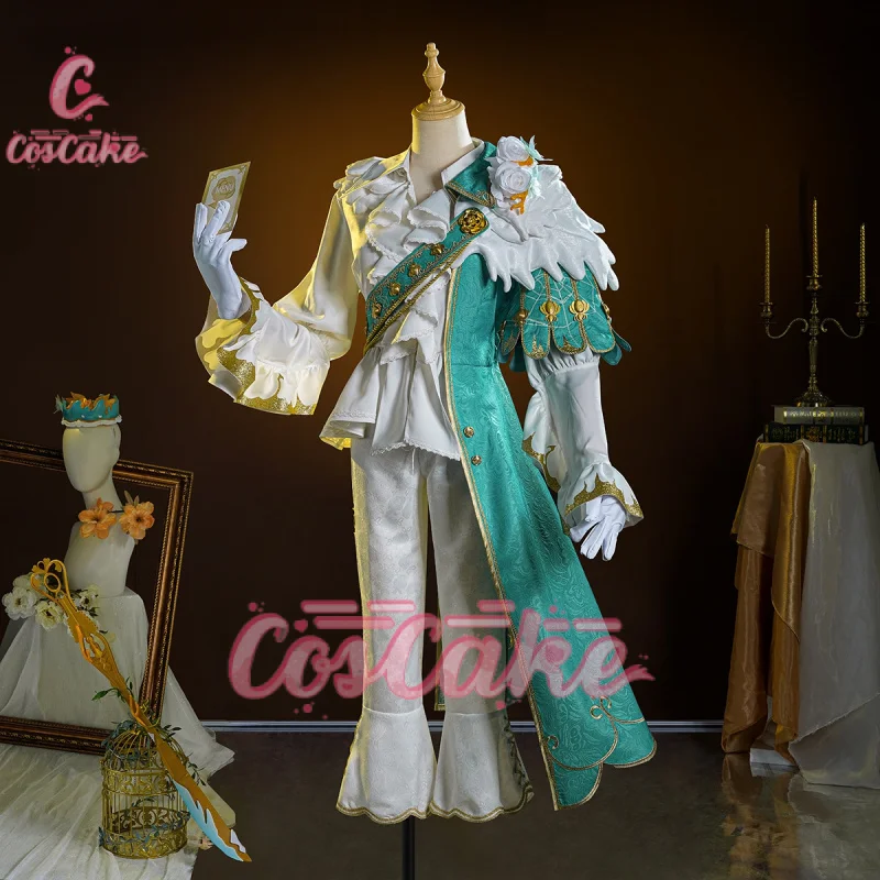 Coscake Identity V Joseph Photographer Chrysophoron Game Suit Gorgeous Cosplay Costume Halloween Party Role Play Outfit