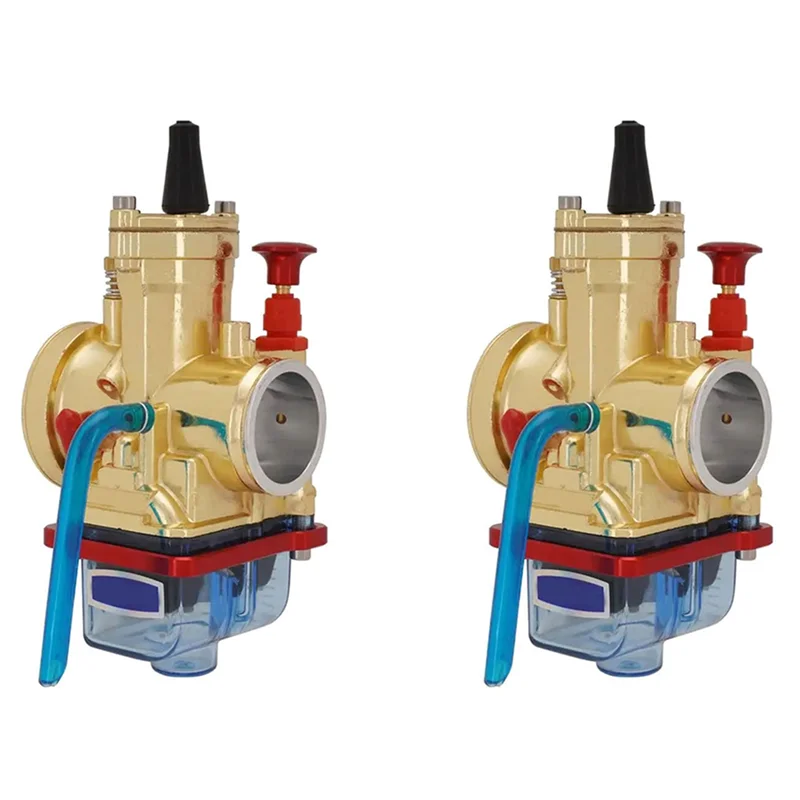 

2X Universal Carburetor Carburador With Power Jet For PWK 30Mm 2T 4T Keihin Mikuni Suzuki Honda 75Cc-250Cc