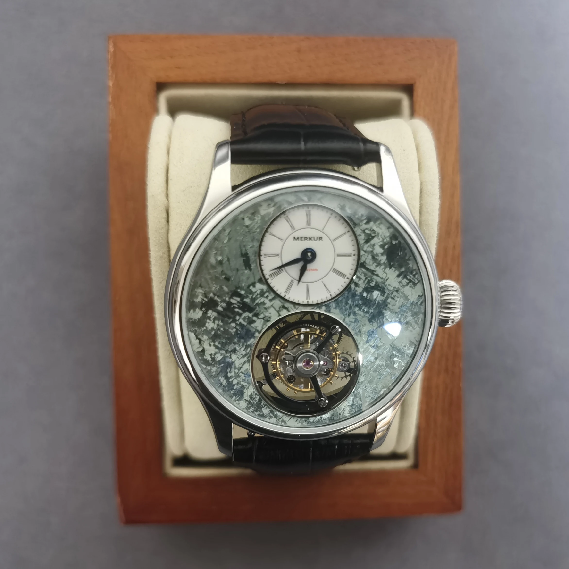 

Мужские часы PIERRE PAULIN с турбийоном, роскошные механические наручные часы 42 мм, сапфировое стекло, водонепроницаемые, с матовым циферблатом