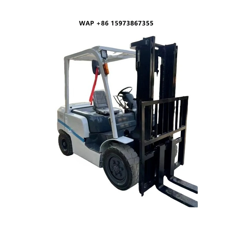Original Japanese Perfect Condition TCM 3 Tons Mini Forklift TCM FD30 Forklift for Sale