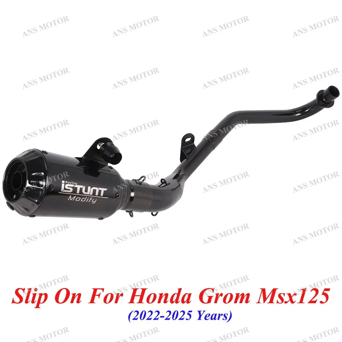 

For Honda Grom Msx125 2013-2025 Complete Exhaust System Motorcycle Exhaust Slip On Muffler Baffle