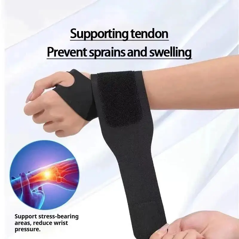 Hot Professional Sports Wrist Guard Band Brace Support Carpal Effective Prevention Of Wrist Inju Sports Wristband Lightweight