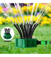 1pc 360 Degree Automatic Garden Sprinklers Watering Grass Lawn Rotary Nozzle Rotating Water Sprinkler System Garden Supplies Spr
