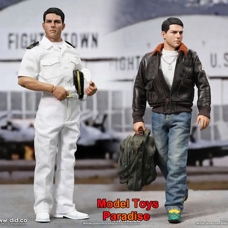 Original DID MA80181 1/6 Collectible Toys Tom Cruise Lieutenant Pilot Men Soldier Full Set 12inch Action Figure Model Fans Gifts