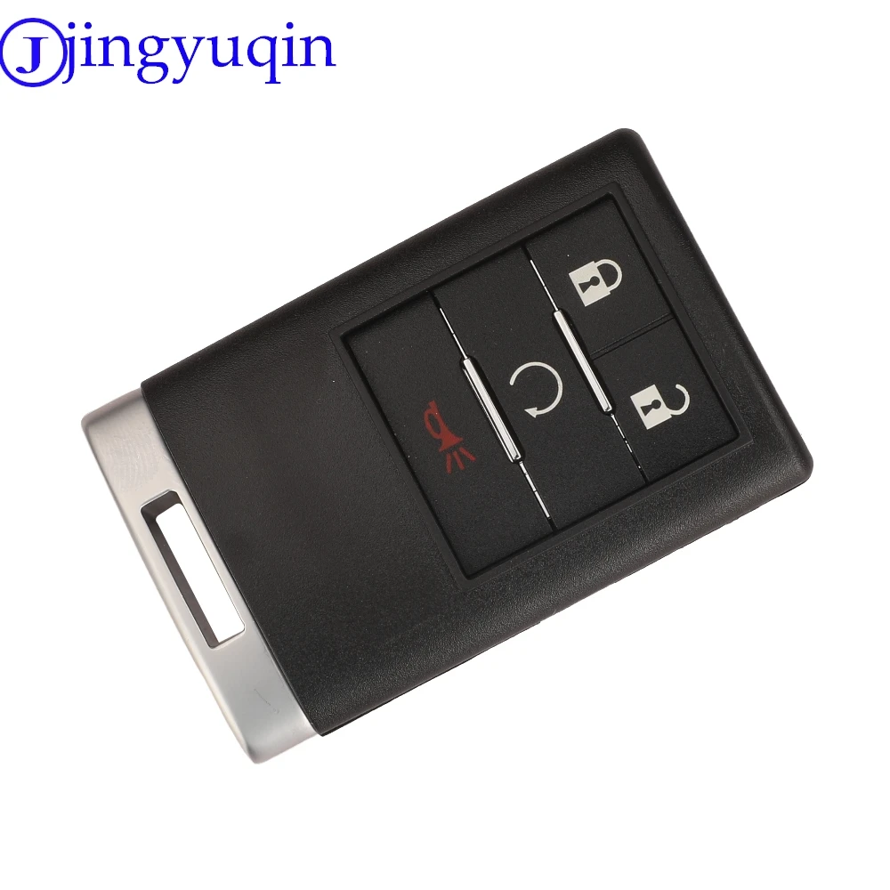jingyuqin Remote Car Key Case For Cadillac CTS ATS XTS SLS SRX XLS DTS STS Seville Escalade Chevrolet C7 Corvette Shell Fob