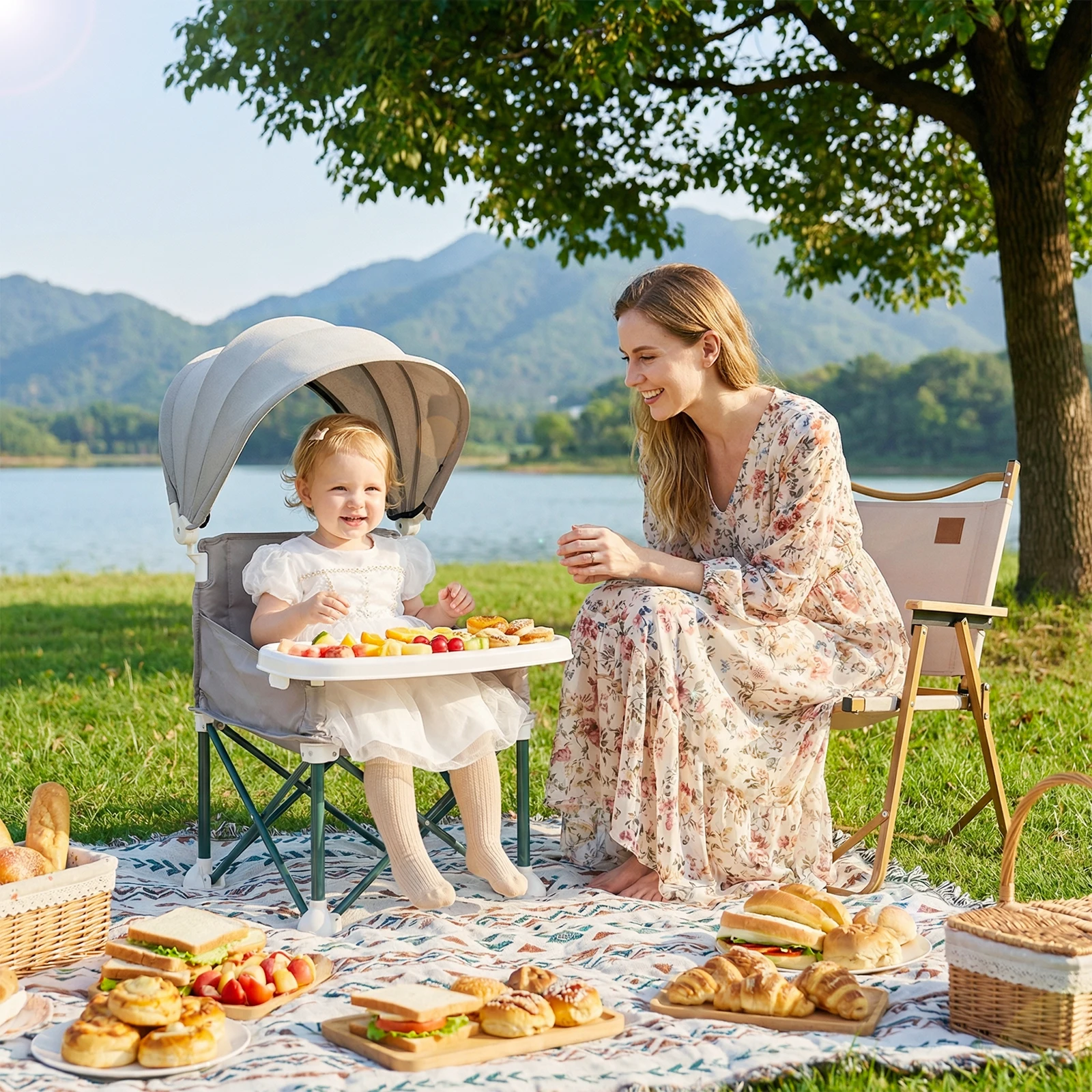 Baby feeding chair, foldable c - đánh giá và giá Baby Products Newborn