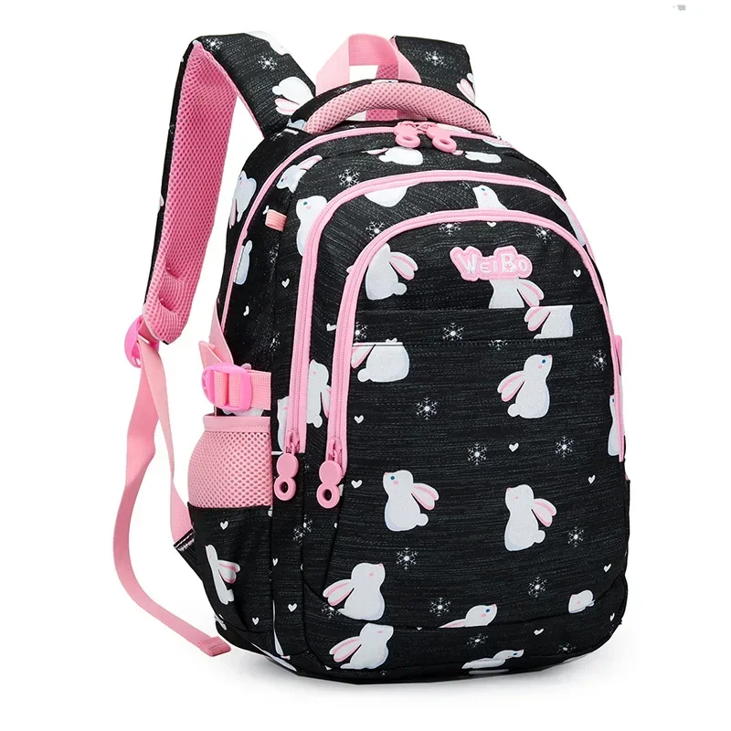 2023 New Summer Schoolbag  Three Piece Book Bag Korean Fashion Academy Style Backpack Cute Cartoon Print Book Bag Handbag