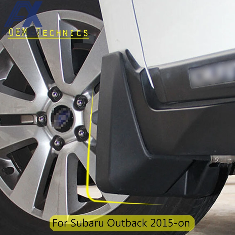 Car Mudflaps For Subaru Outback 2015 -on Mud Flaps Splash Mudguards Front Rear Fender Protector 2016 2017 2018 2019 2020