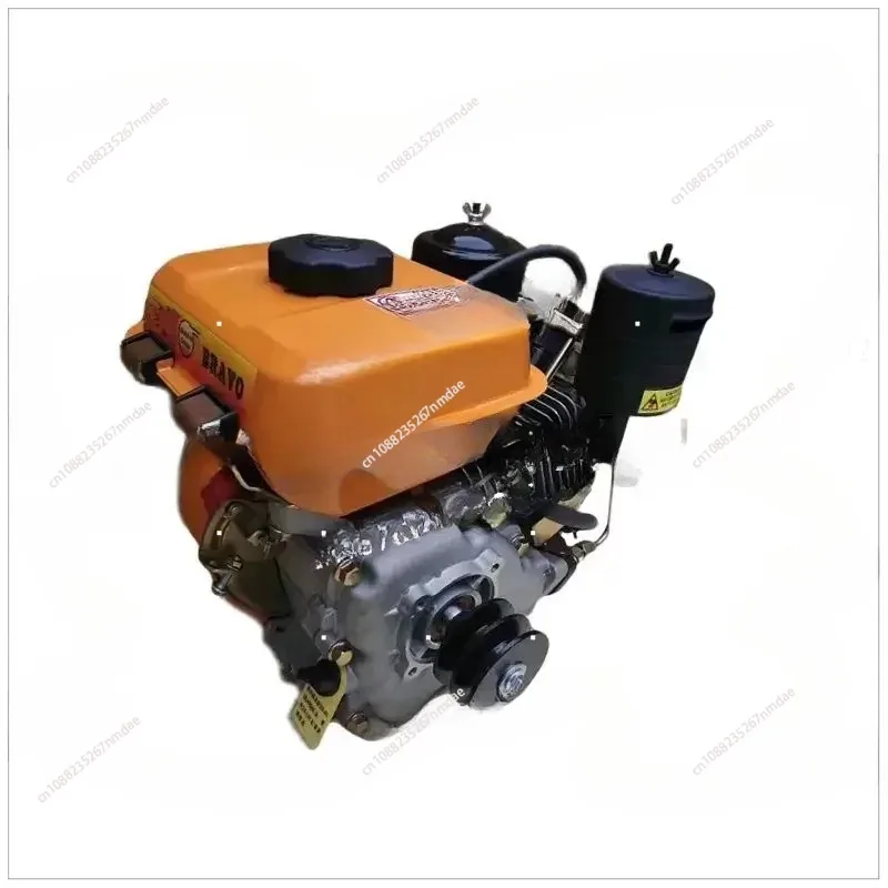 168F Air-cooled Diesel Engine, Single Cylinder,  Small Diesel Engine, Water Pump, Ship Power, Thresher Power