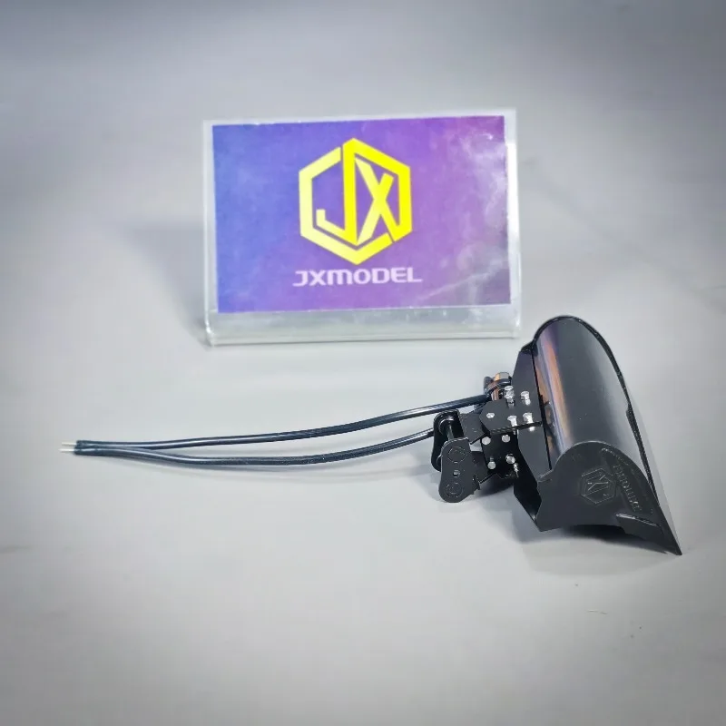 Pinza eléctrica de liberación rápida de Metal/cubo de trinchera/manipulación Mini herramientas de extensión de excavadora RC accesorios de coche JXmodel