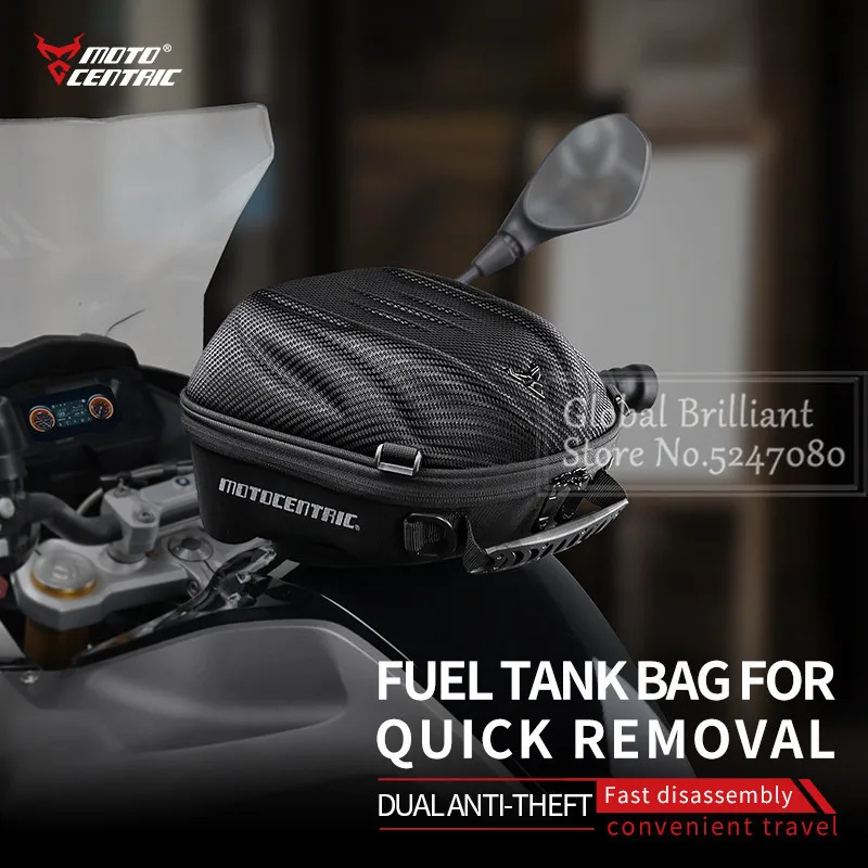 Newest Quick Removal Motocross Fuel Tank Bag Waterproof Anti-theft Motorcycle Tank Bag Navigation Touch Screen GPS Shoulder Bag