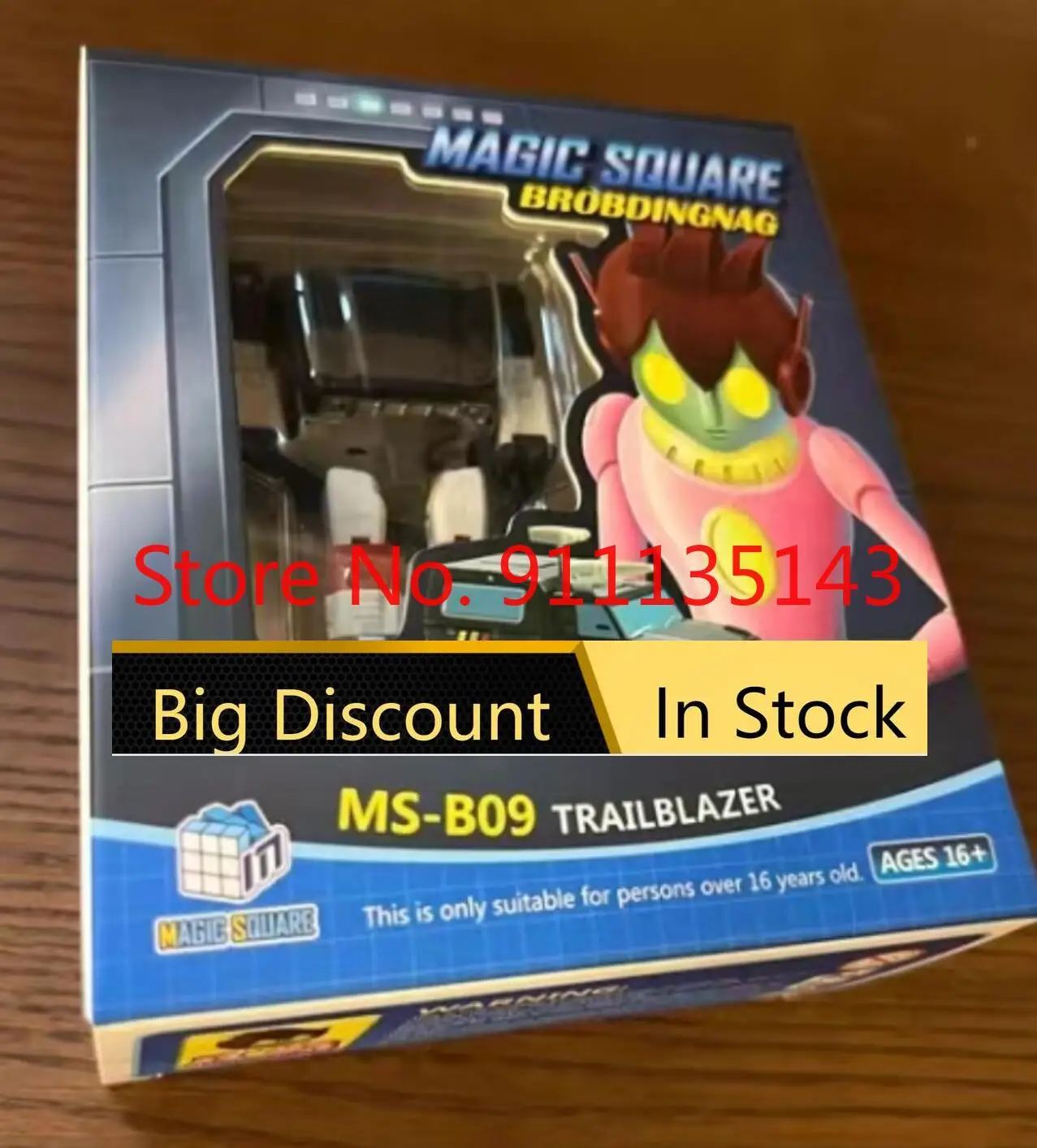 

Magic Square MS-TOYS MS-B09 Trailblazer Trailbreaker Black Face 2023 Second Ver в наличии