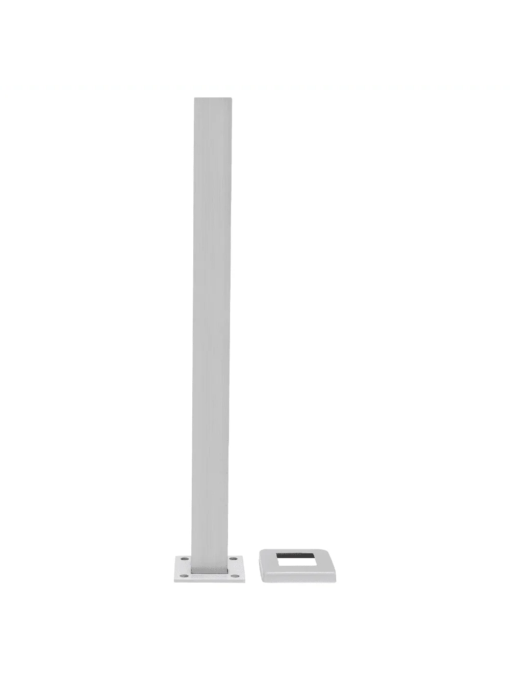 35.8"/91cm Glass Railing Mid Post 304 Stainless Steel Balustrade For Balustrade Balcony Deck Stairs Cannot Add Handrail Version