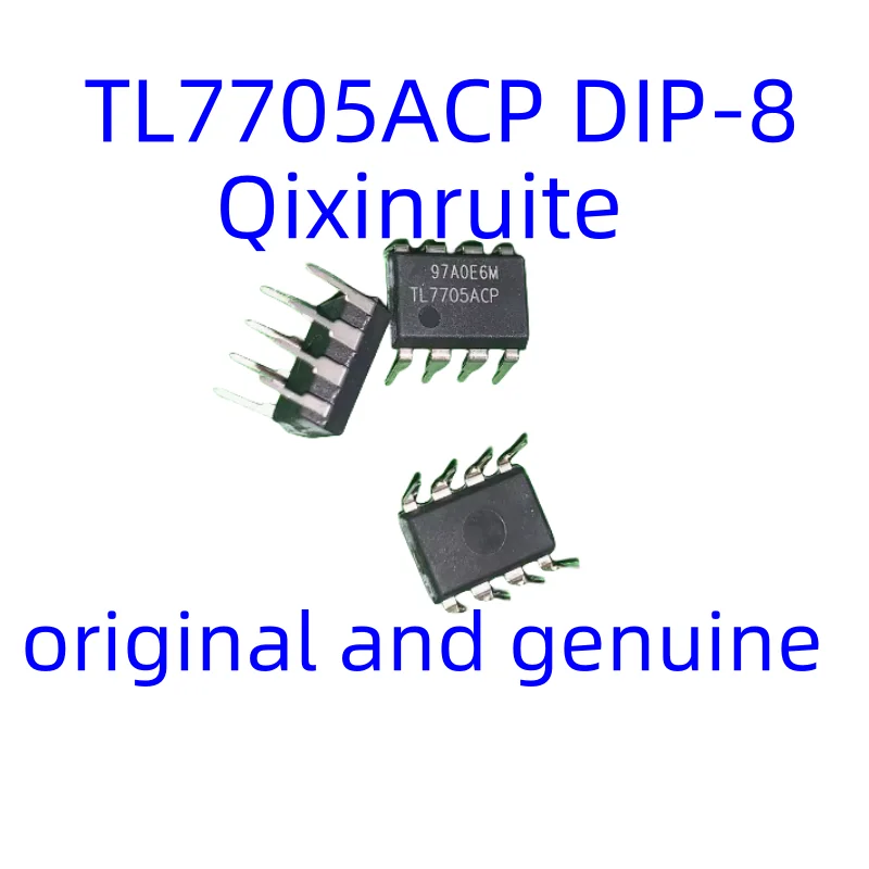 Qixinruite New TL7705ACP DIP-8 Programmable Time Delay 5V System Single Supply Voltage Monitor