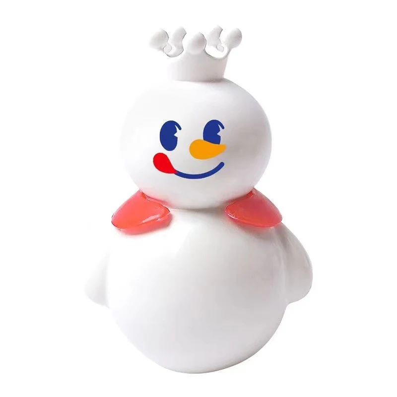 Pinlepai Tumbler Toy Baby Roly Poly Doll Small Toys Mini Mixue Snowman Blind Box For Kids Snow Man Relieve Stress Children Gift